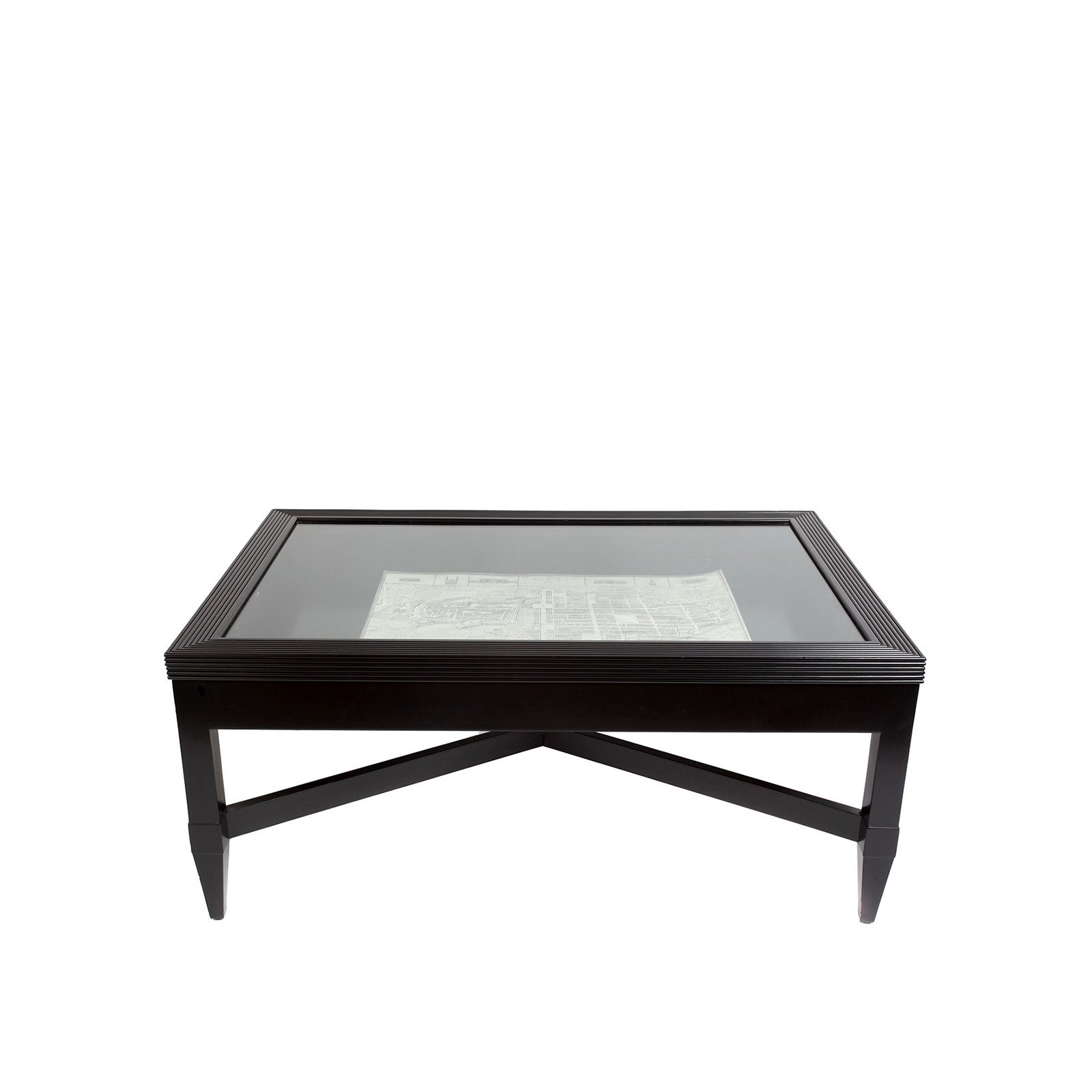 Chariot Vitrine Table