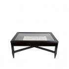 Chariot Vitrine Table