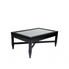 Chariot Vitrine Table