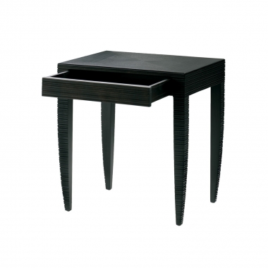 Groovy Side Table w/ Drawer