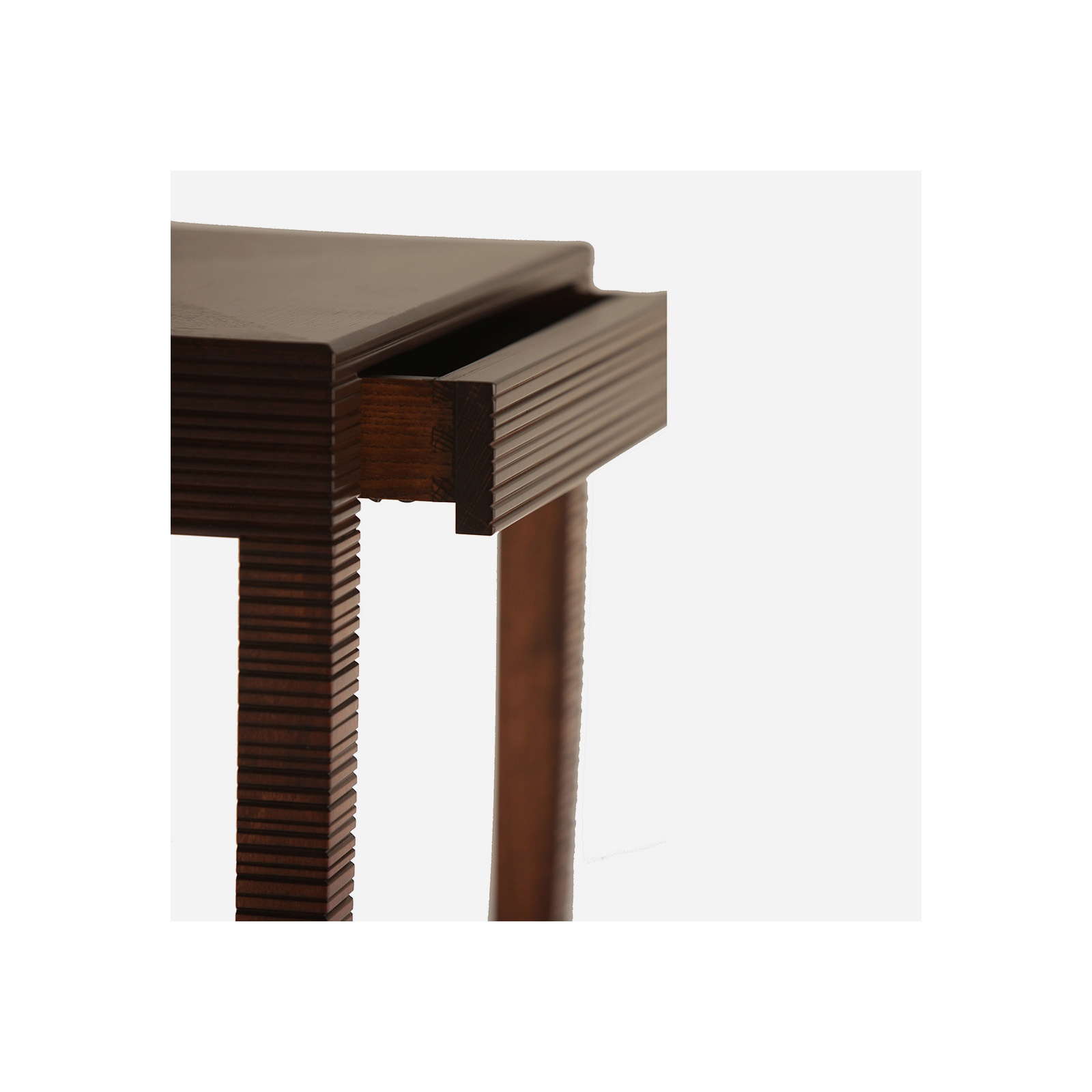 Groovy Side Table w/ Drawer