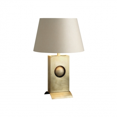 Full Moon Lamp - Brass