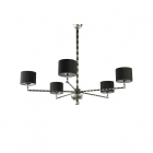 Pii Chandelier 5 arms - Nickel/Iron