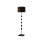Pirouette Floor Lamp - Aluminum/Wenge