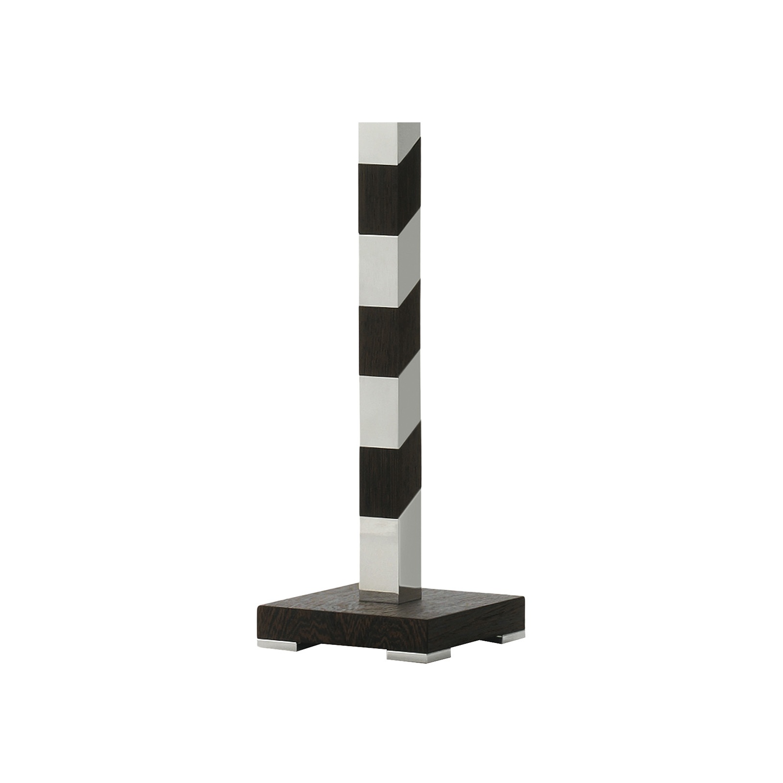 Pirouette Floor Lamp - Aluminum/Wenge
