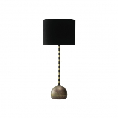 Pii Table Lamp - Nickel/Iron