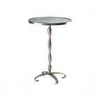 NANCY TABLE GLASS TOP 50 TALL