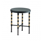 PII TABLE ROUND 43 LOW (Brass/Iron)