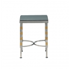 PII TABLE SQUARE 38 LOW (Brass/NIckel)